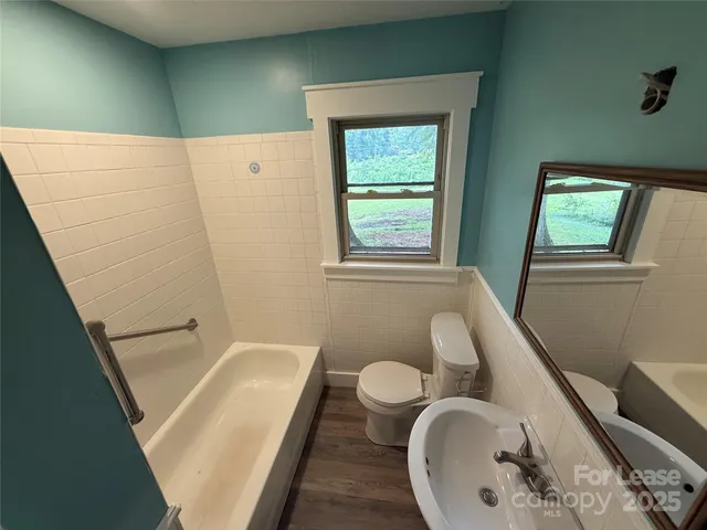 a bathroom with a sink and a toilet