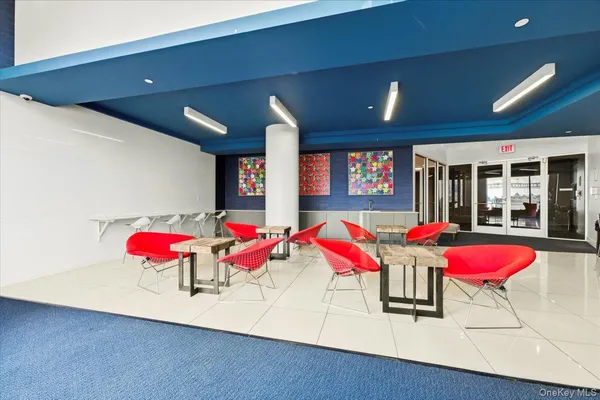 a room with musical instruments and air hockey table