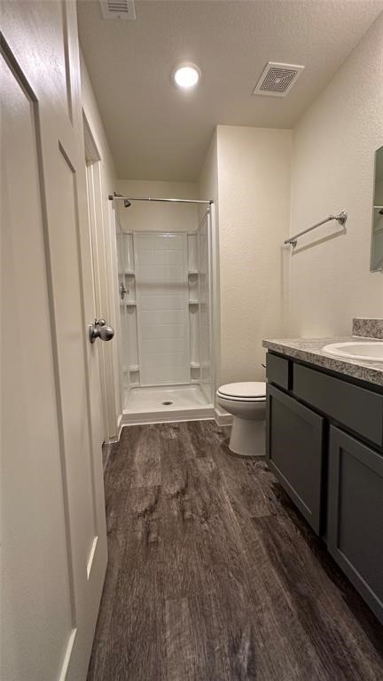 21155 Gosling Road, Unit 38C Spring, TX 77388 - Photo 15 of 21 a bathroom with a sink a toilet a shower and a mirror