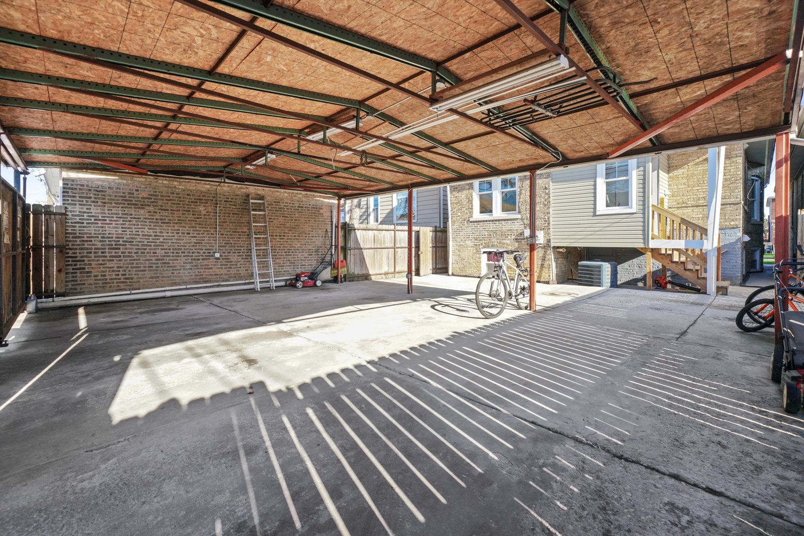 Undisclosed Address Chicago, IL 60641 - Photo 28 of 32 a view of a backyard of a house