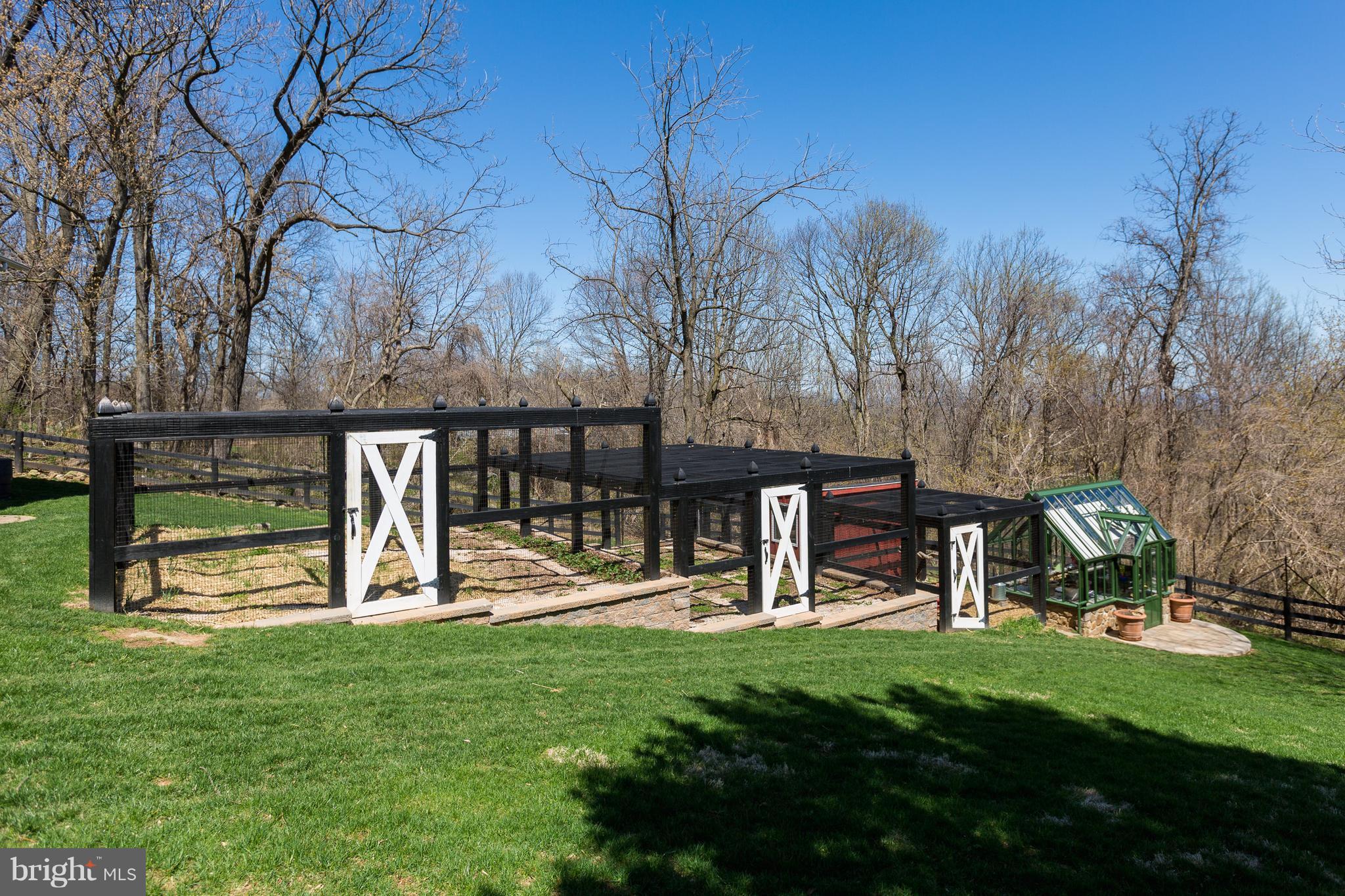 18490 Blue Ridge Mountain Road Bluemont, VA 20135 - Photo 23 of 87 Fenced gardens, chicken coop, hartley greenhouse.