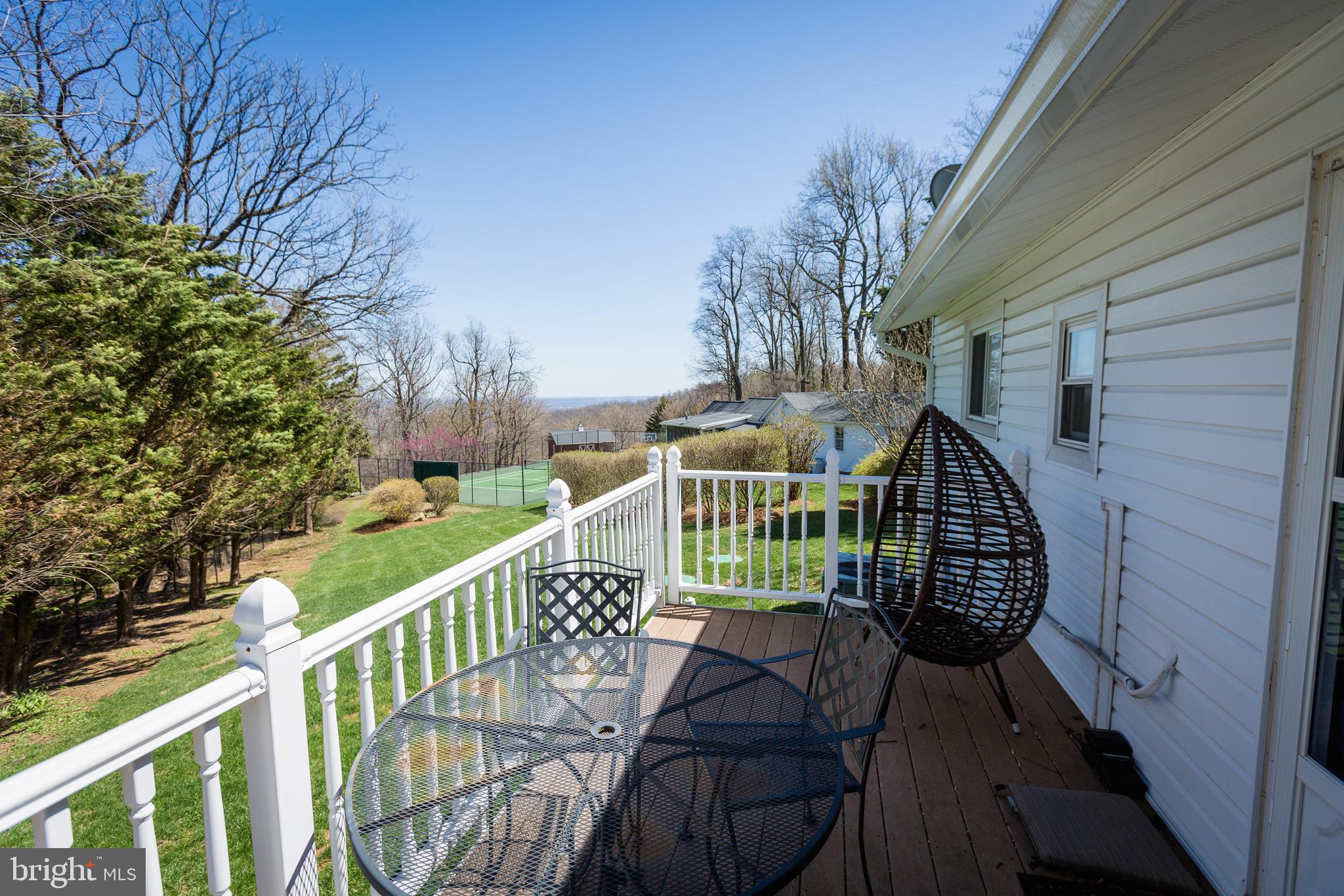 18490 Blue Ridge Mountain Road Bluemont, VA 20135 - Photo 30 of 87 View from tenants back deck