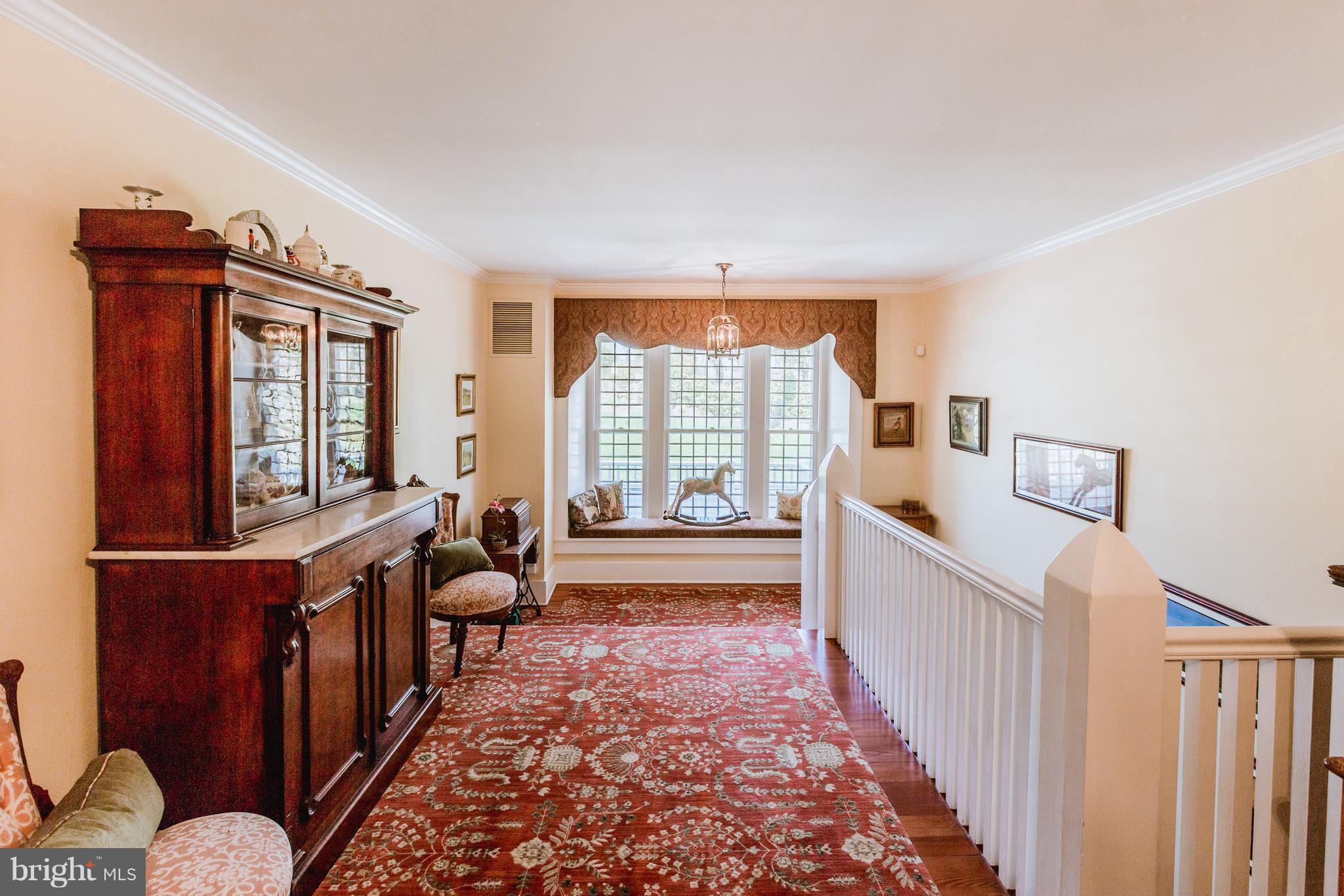18490 Blue Ridge Mountain Road Bluemont, VA 20135 - Photo 48 of 87 Second floor hall with window seat and ample space