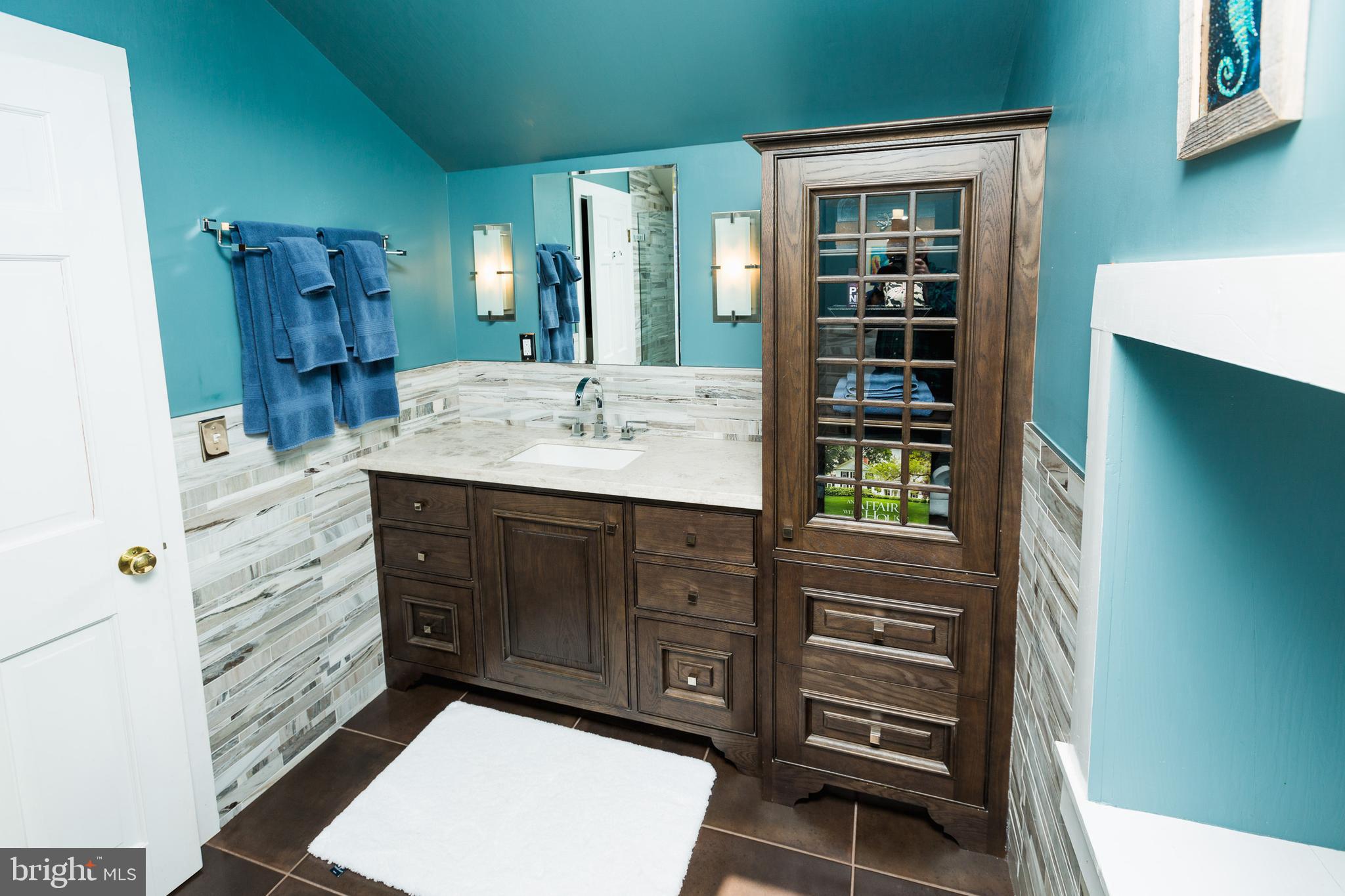 18490 Blue Ridge Mountain Road Bluemont, VA 20135 - Photo 65 of 87 Modern 3rd-floor bathroom