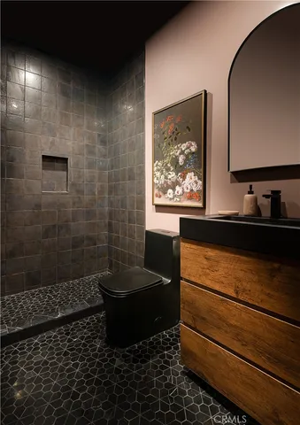 a room with furniture and a window