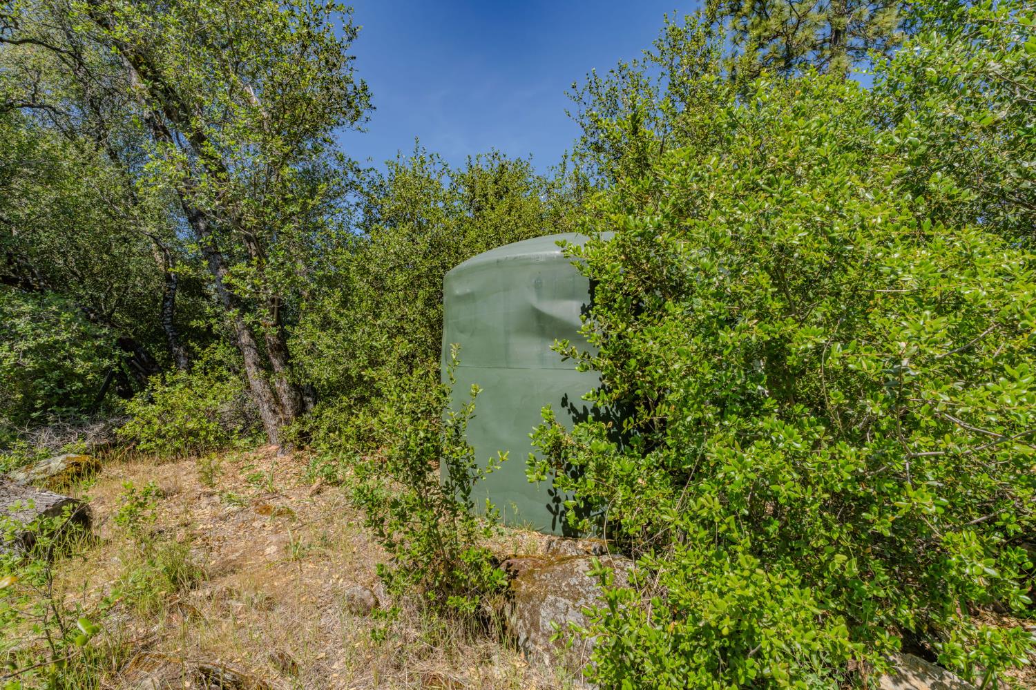 4040 Cedar Creek Road Fiddletown, CA 95629 - Photo 38 of 71 One of the 2500 gallon water holding tanks at top of property