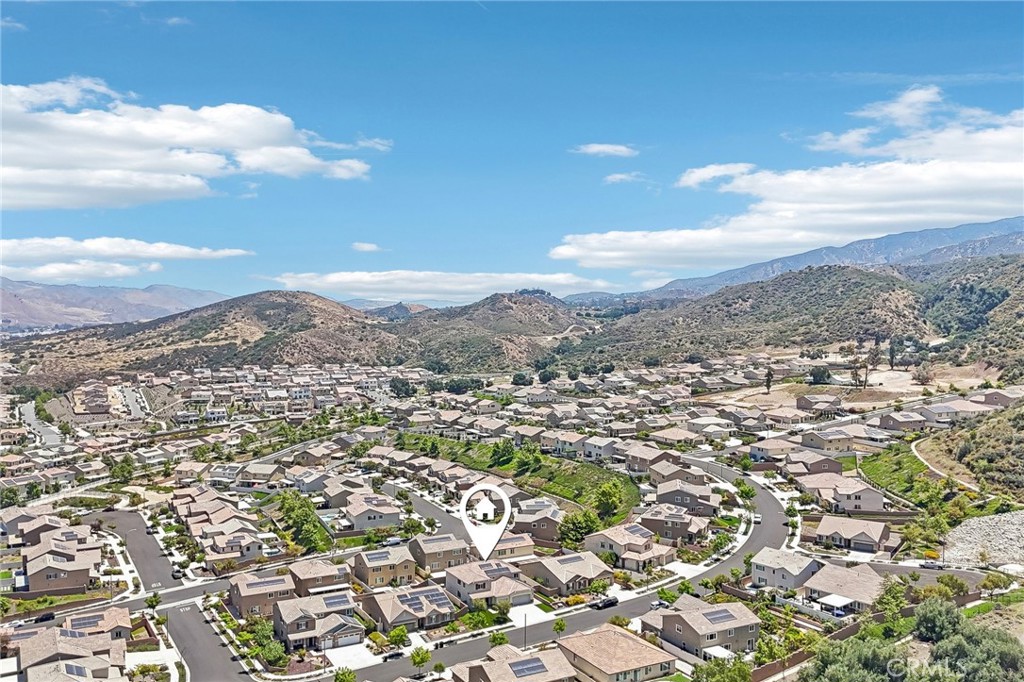11056 Guffey Ranch Way Corona, CA 92883 - Photo 50 of 61 an aerial view of residential houses with outdoor space