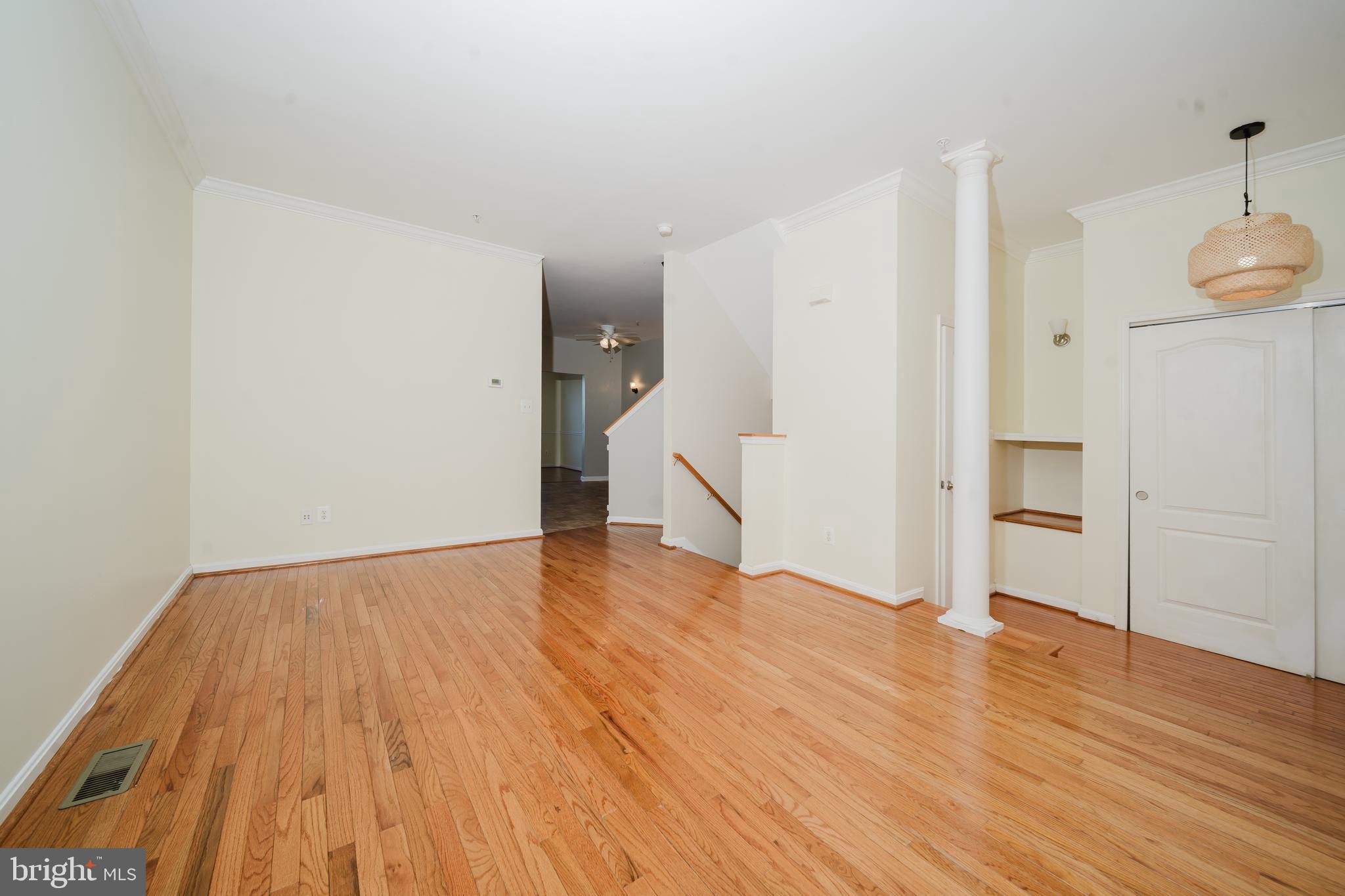 714 Kirkcaldy Way Abingdon, MD 21009 - Photo 5 of 34 a view of empty room with wooden floor