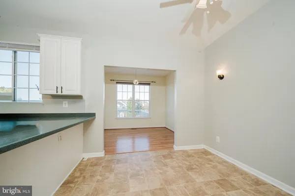 a view of kitchen and window