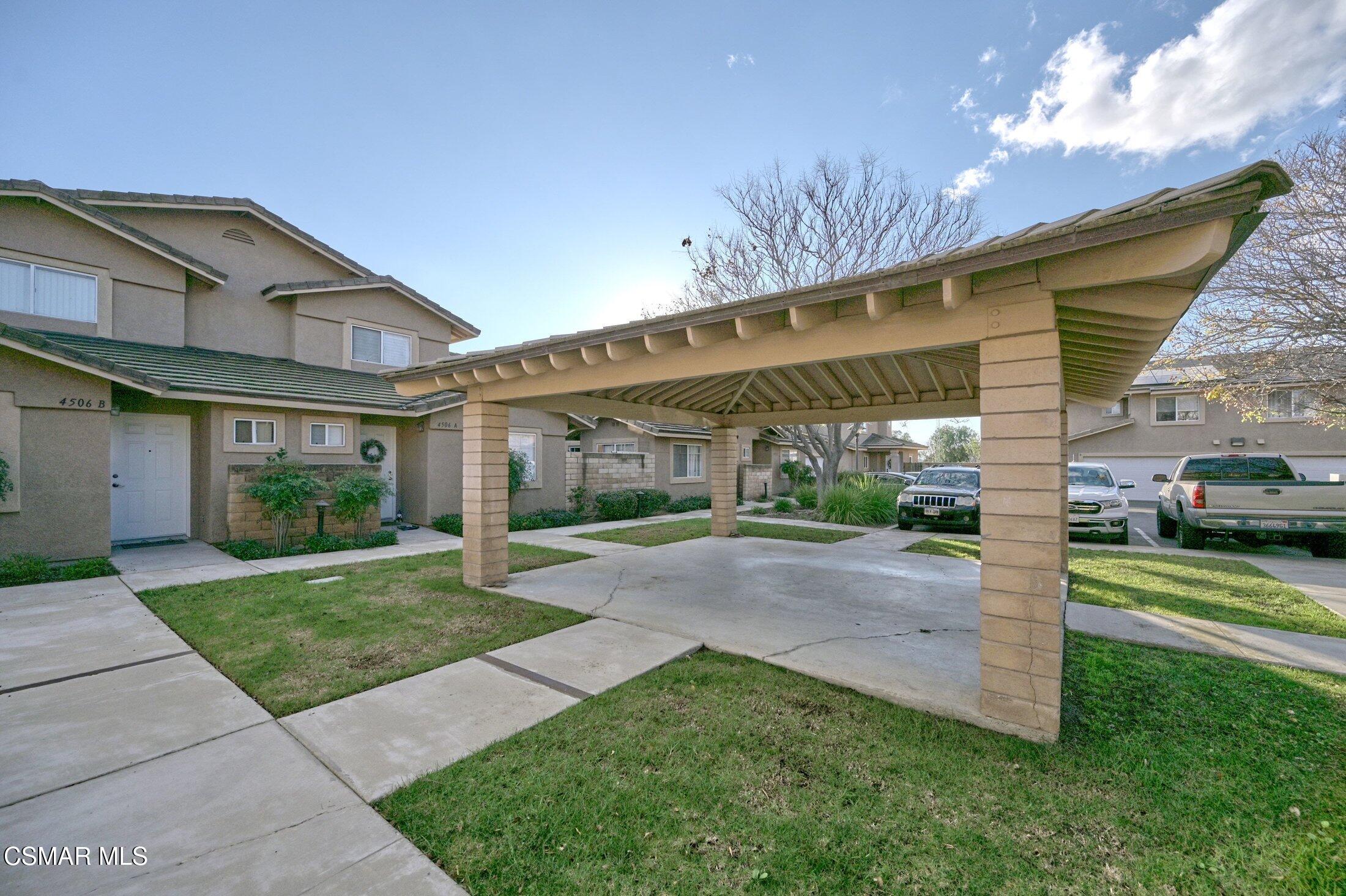 4508 Apricot Road, Unit B Simi Valley, CA 93063 - Photo 44 of 44 a view of a house with a yard and pathway