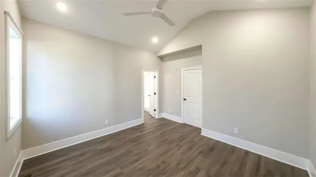wooden floor in an empty room