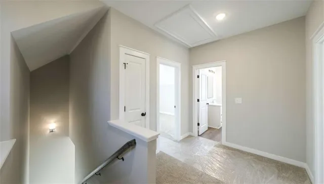 a view of an empty room with window