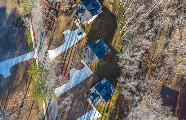 a view of city and mountain