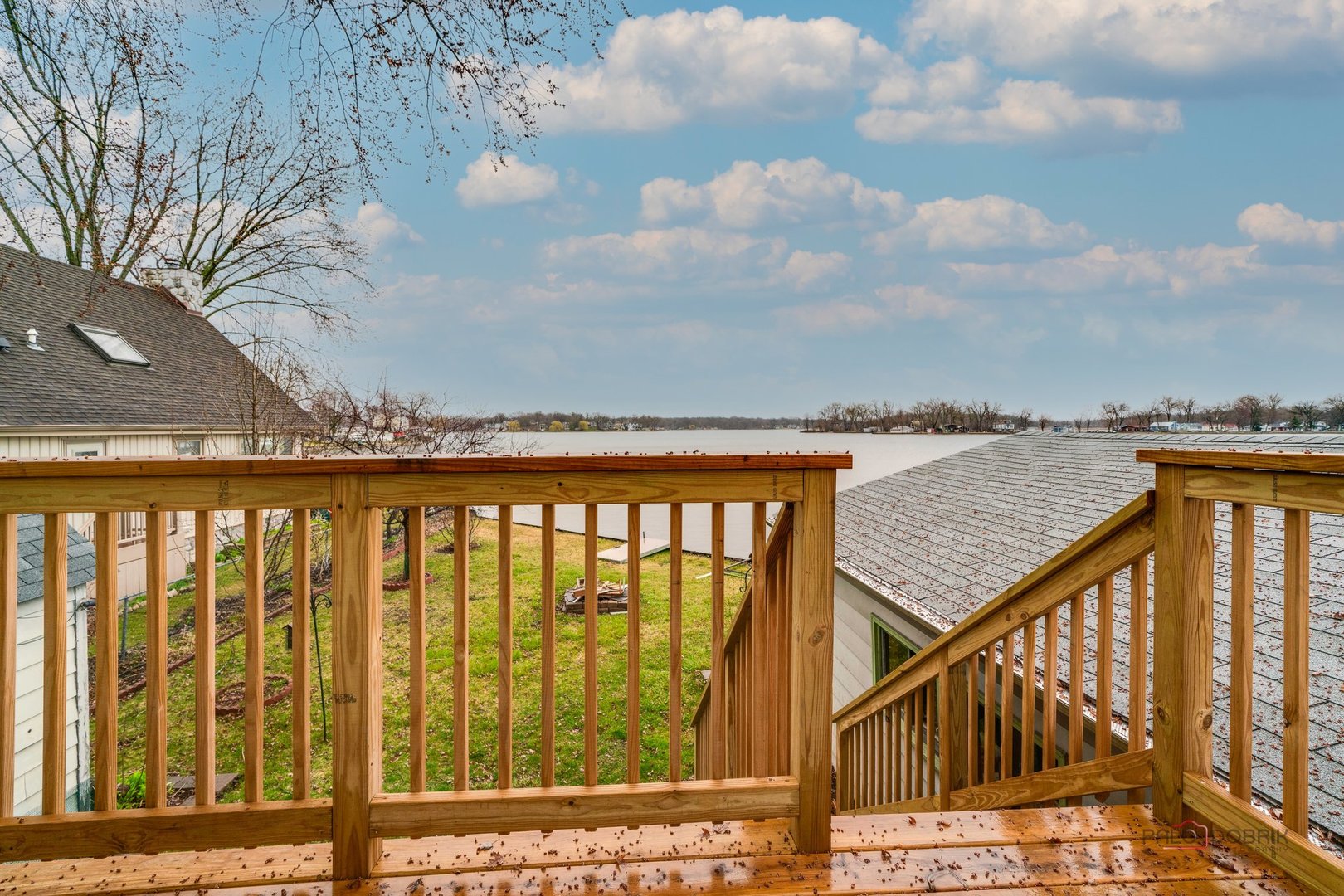 163 Eagle Point Road, Unit 2 Fox Lake, IL 60020 - Photo 34 of 38 a view of a street from a balcony