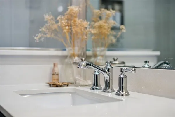 a bathroom with a sink