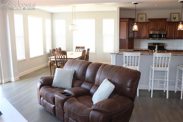 2473 Cinnabar Road Colorado Springs, CO 80921 - Photo 10 of 22 great room, dining and kitchen