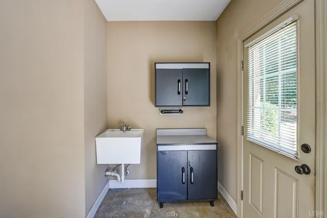 a view of store room with racks