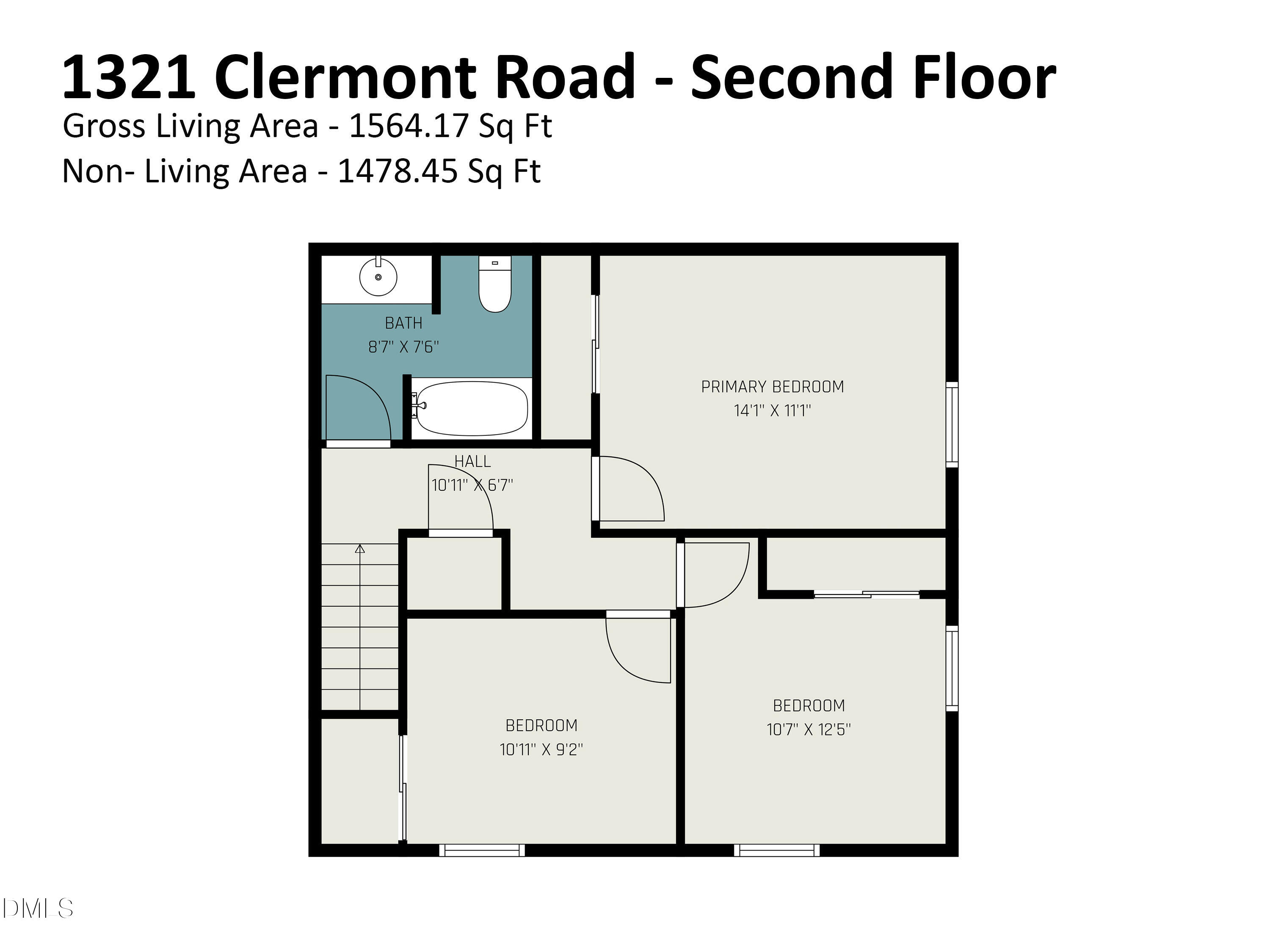 1321 Clermont Road Durham, NC 27713 - Photo 26 of 32 1321_Clermont_Road_-_Second_Floor