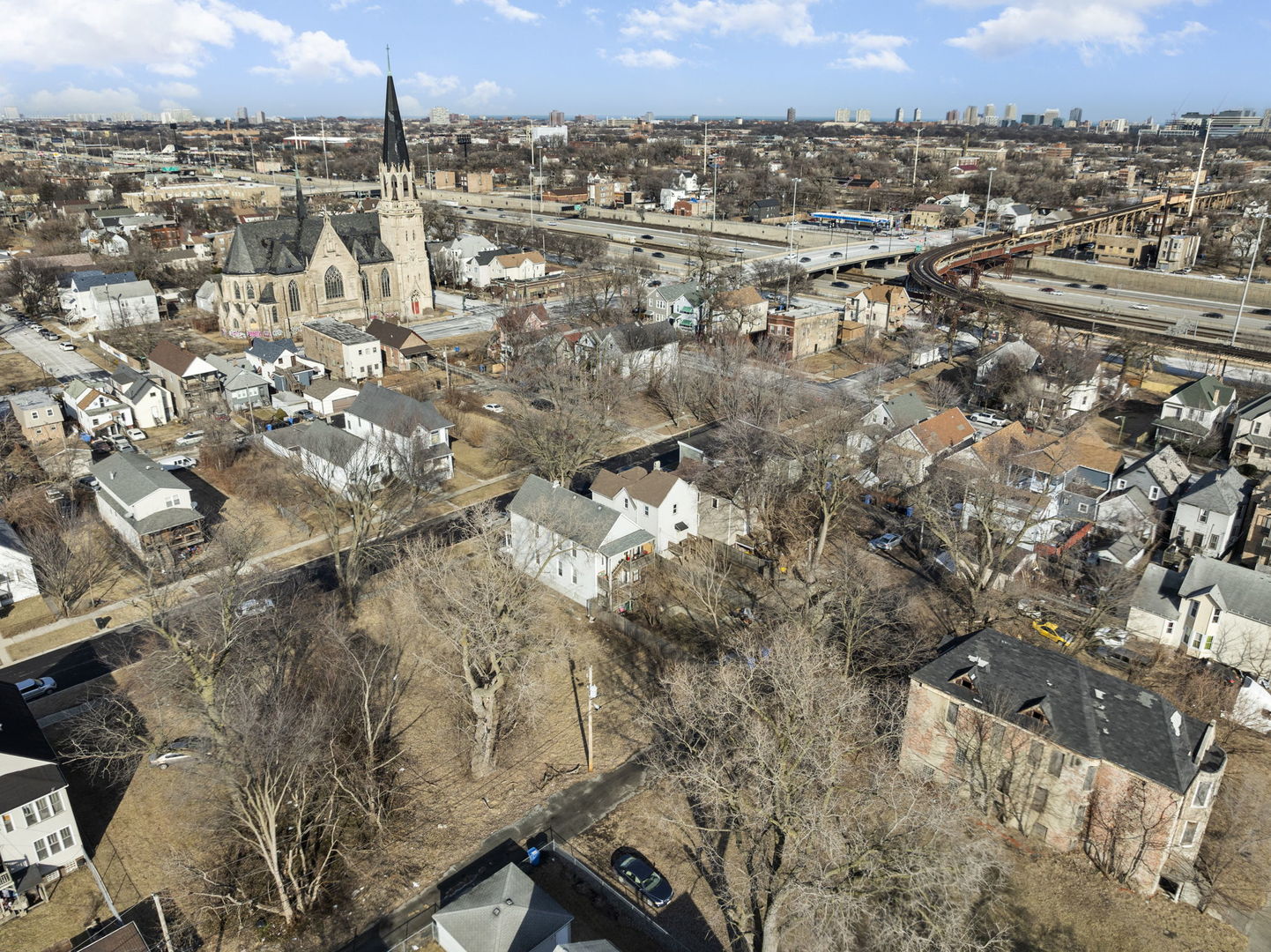 321 West 59th Place Chicago, IL 60621 - Photo 22 of 23 an aerial view of multiple house