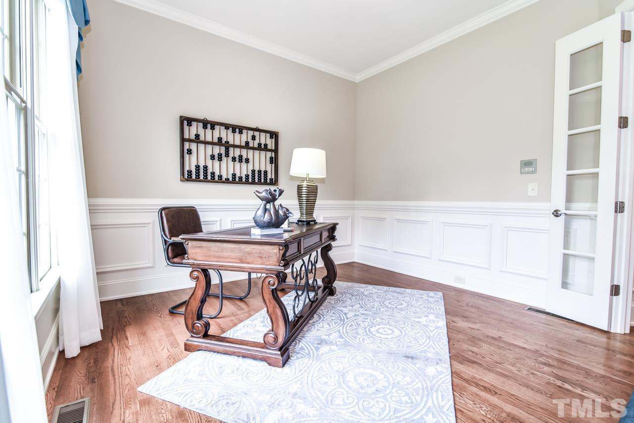 6924 Mactavish Way Raleigh, NC 27613 - Photo 7 of 30 French doors create privacy on this 1st floor office option.