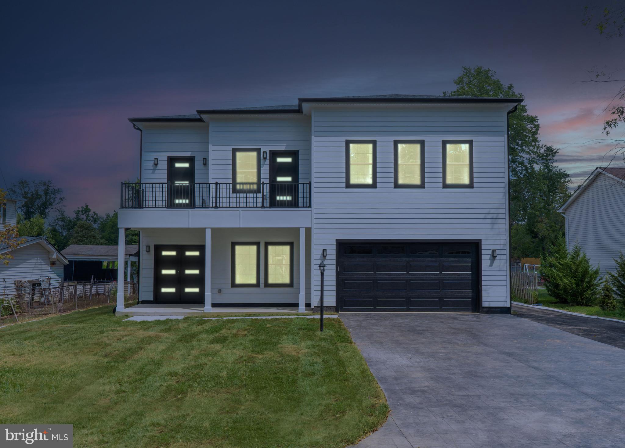 Front at night