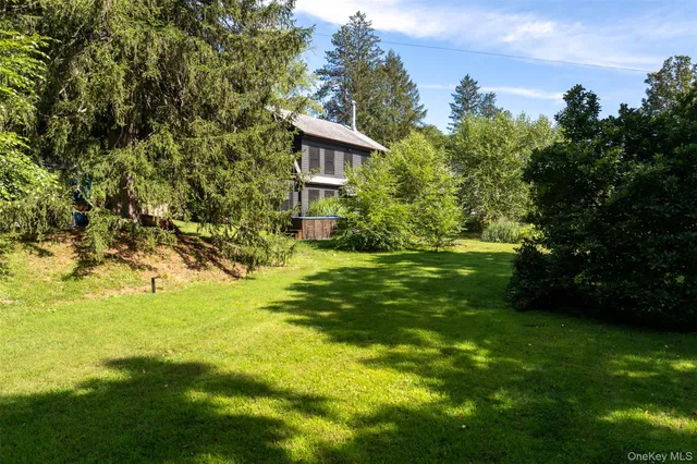 a view of an outdoor space and yard