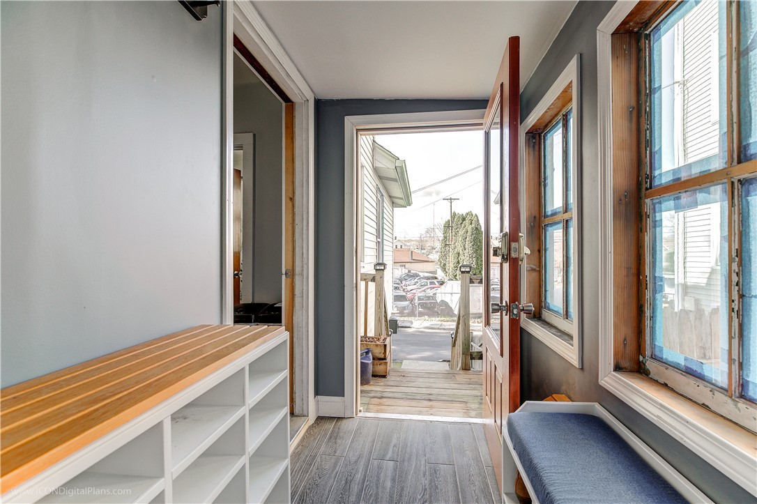 102 Benefit Street Woonsocket, RI 02895 - Photo 3 of 35 mudroom-built in shoe rack & bench