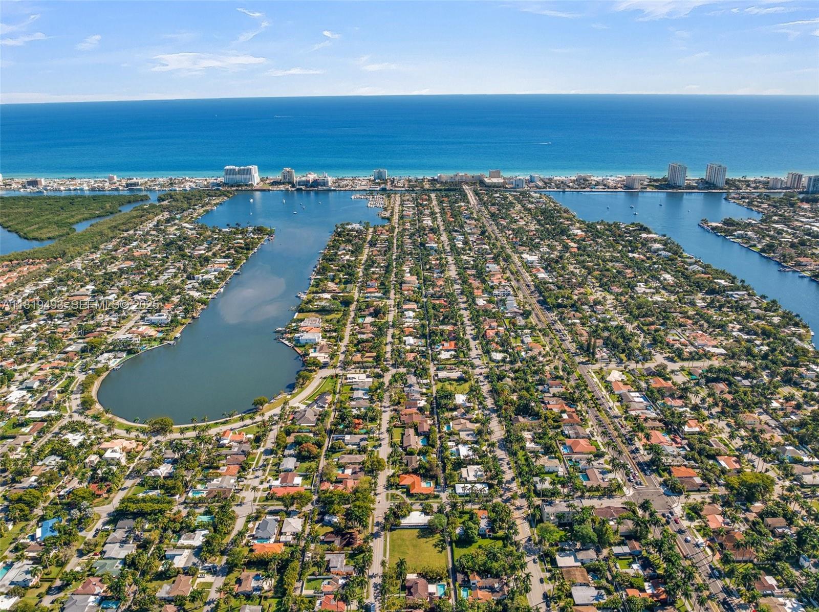 1310 Polk Street Hollywood, FL 33019 - Photo 17 of 31 an aerial view of multiple house