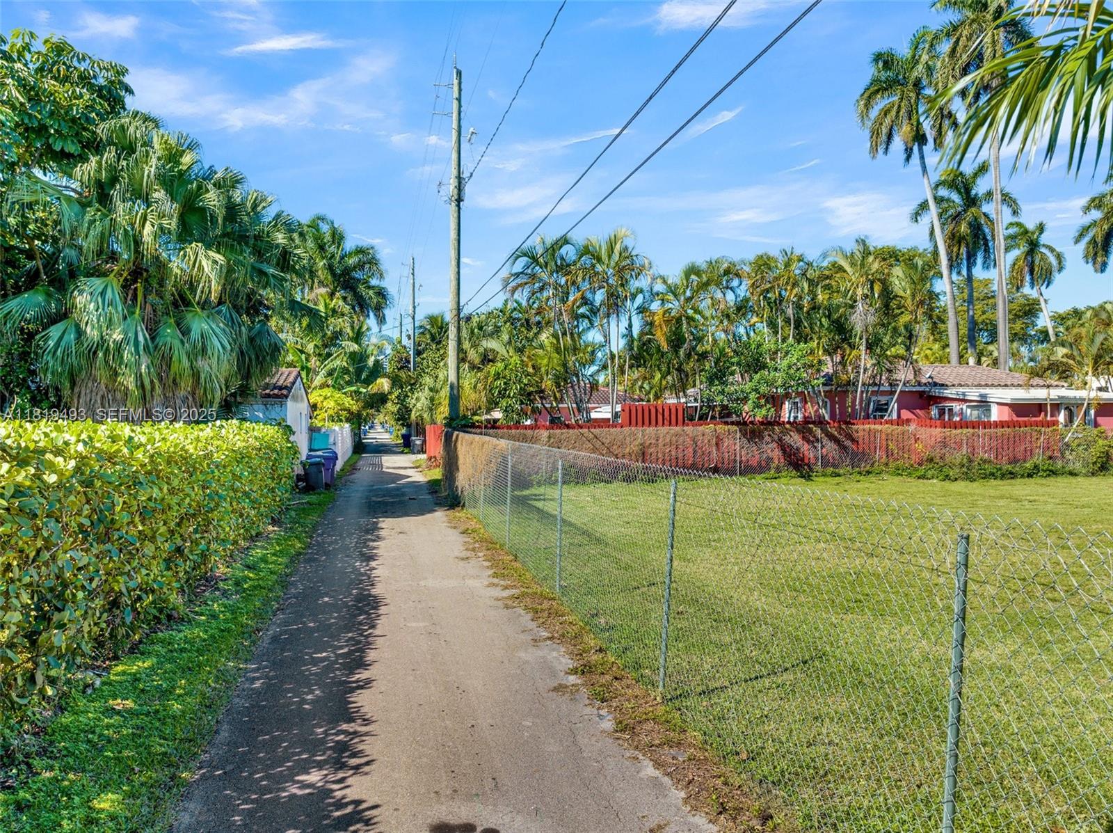 1310 Polk Street Hollywood, FL 33019 - Photo 9 of 31 a view of a backyard with potted plants