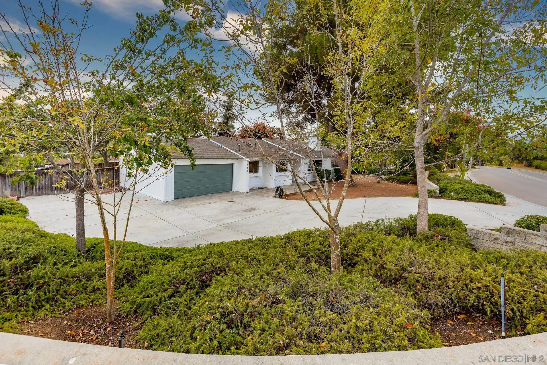 a view of a house with many windows