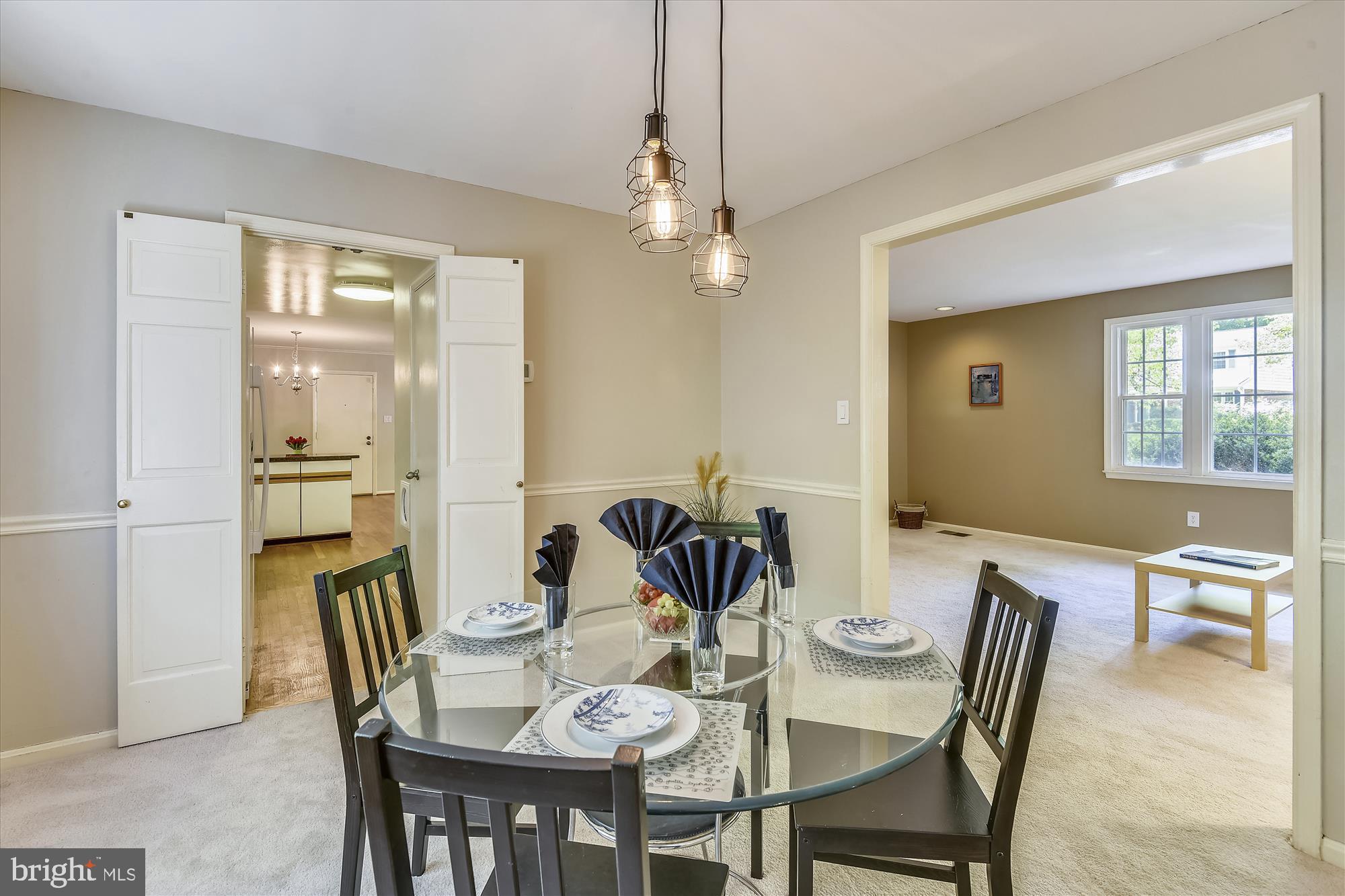 7403 Reservation Drive Springfield, VA 22153 - Photo 11 of 41 Dining room open to living room