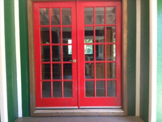 4986 Laipo Road Kapaa, HI 96746 - Photo 8 of 17 a view of a red door and a window