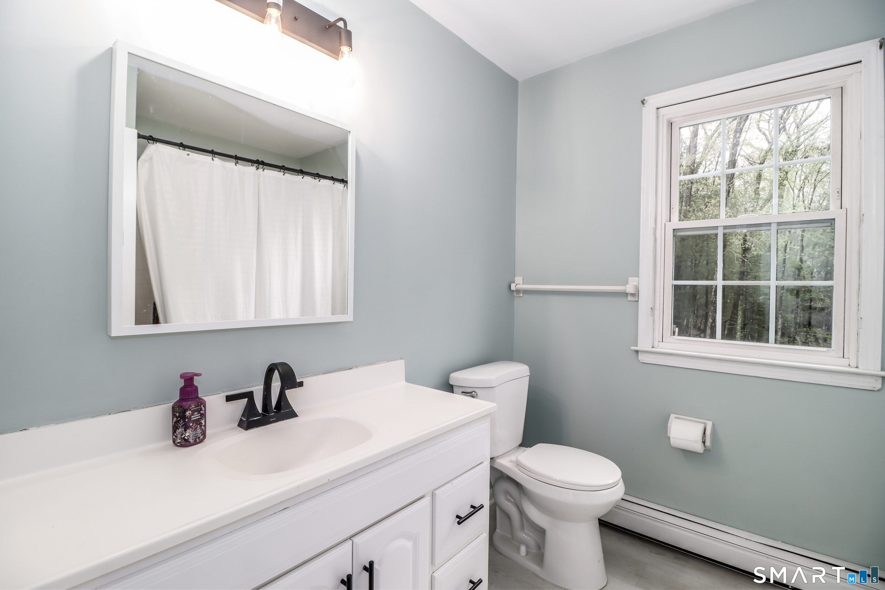 20 Puritan Valley Road Brookfield, CT 06804 - Photo 21 of 35 a bathroom with a sink a toilet and a window