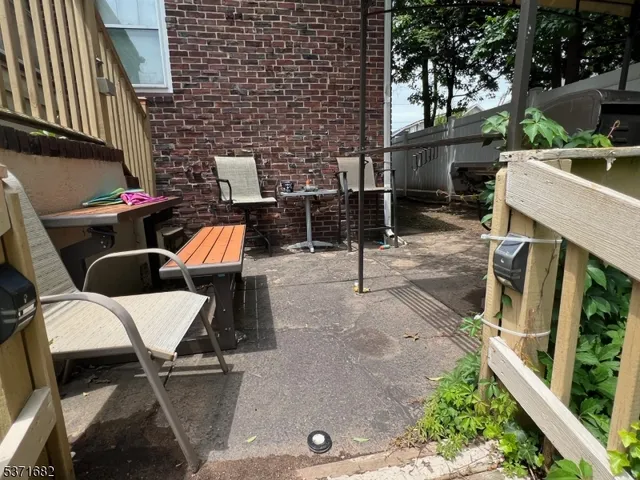 a view of outdoor space with seating area