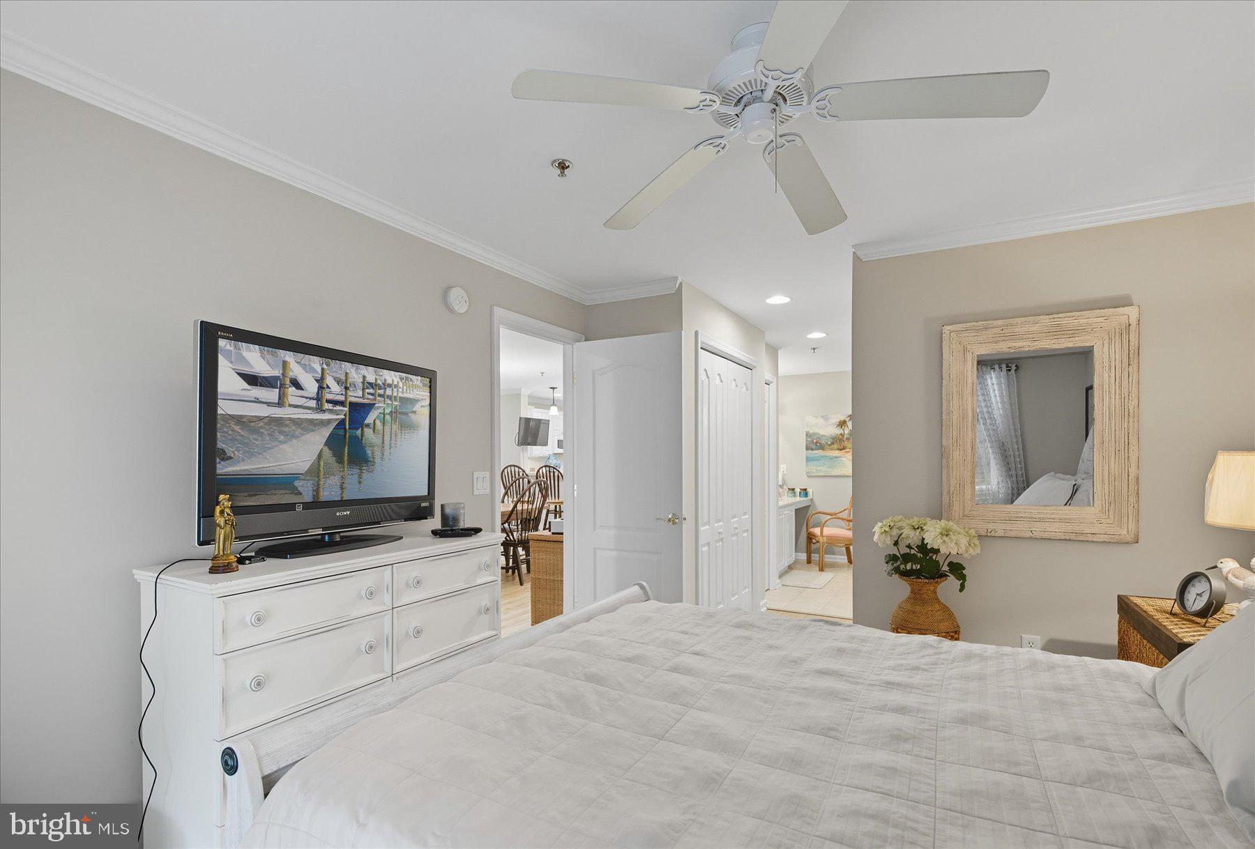 30413 Cedar Neck Road, Unit 206 Ocean View, DE 19970 - Photo 33 of 65 Ceiling Fan in Owner's Suite