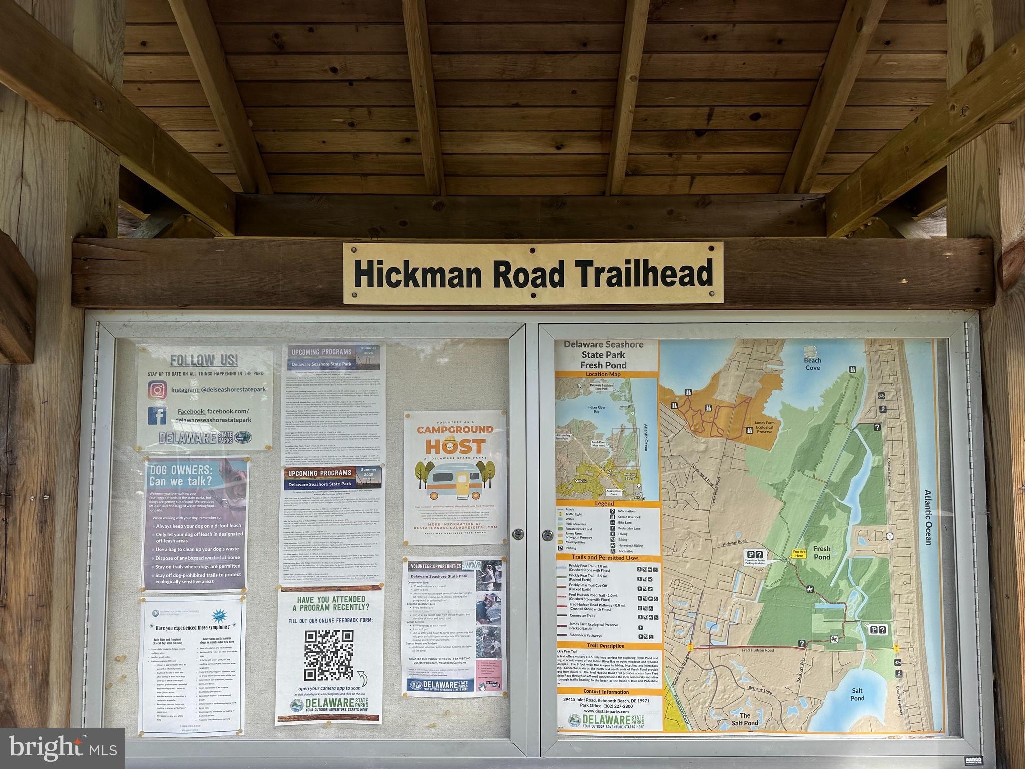 30413 Cedar Neck Road, Unit 206 Ocean View, DE 19970 - Photo 63 of 65 Hickman Rd Trailhead in Fresh Pond