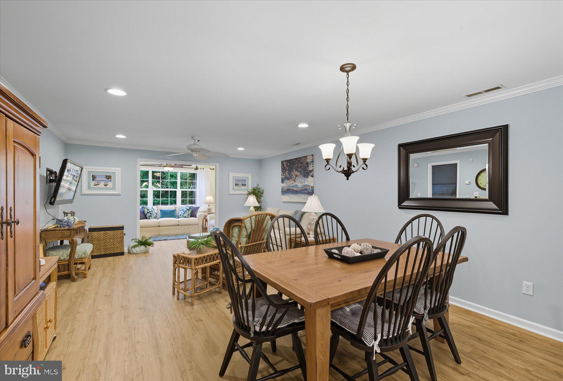 30413 Cedar Neck Road, Unit 206 Ocean View, DE 19970 - Photo 9 of 65 Dining, Living, Sunroom