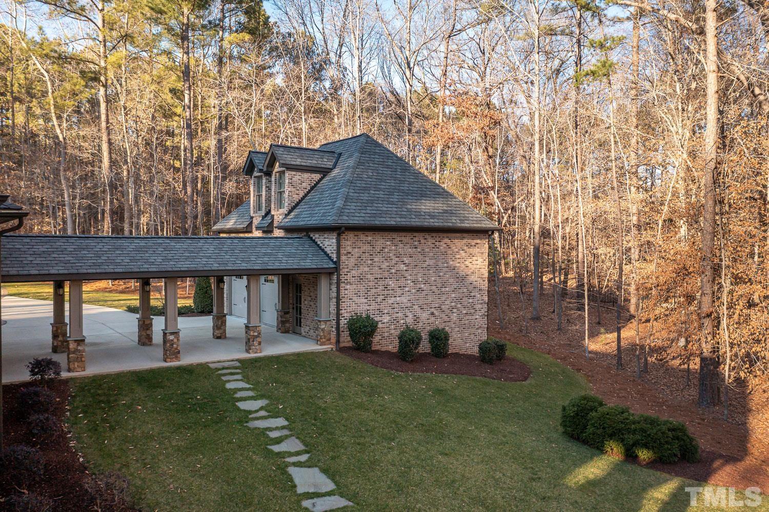 1616 Morning Mountain Road Raleigh, NC 27614 - Photo 84 of 86 front view of house with a yard
