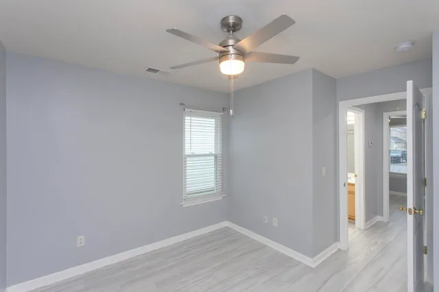 wooden floor in an empty room