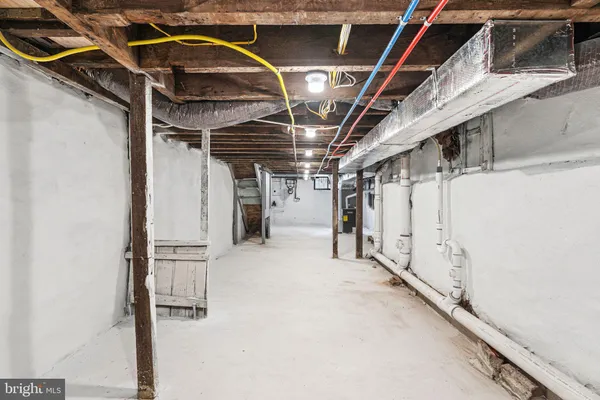 a view of water heater room