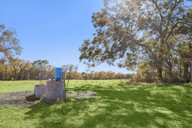 a view of an outdoor space and a yard