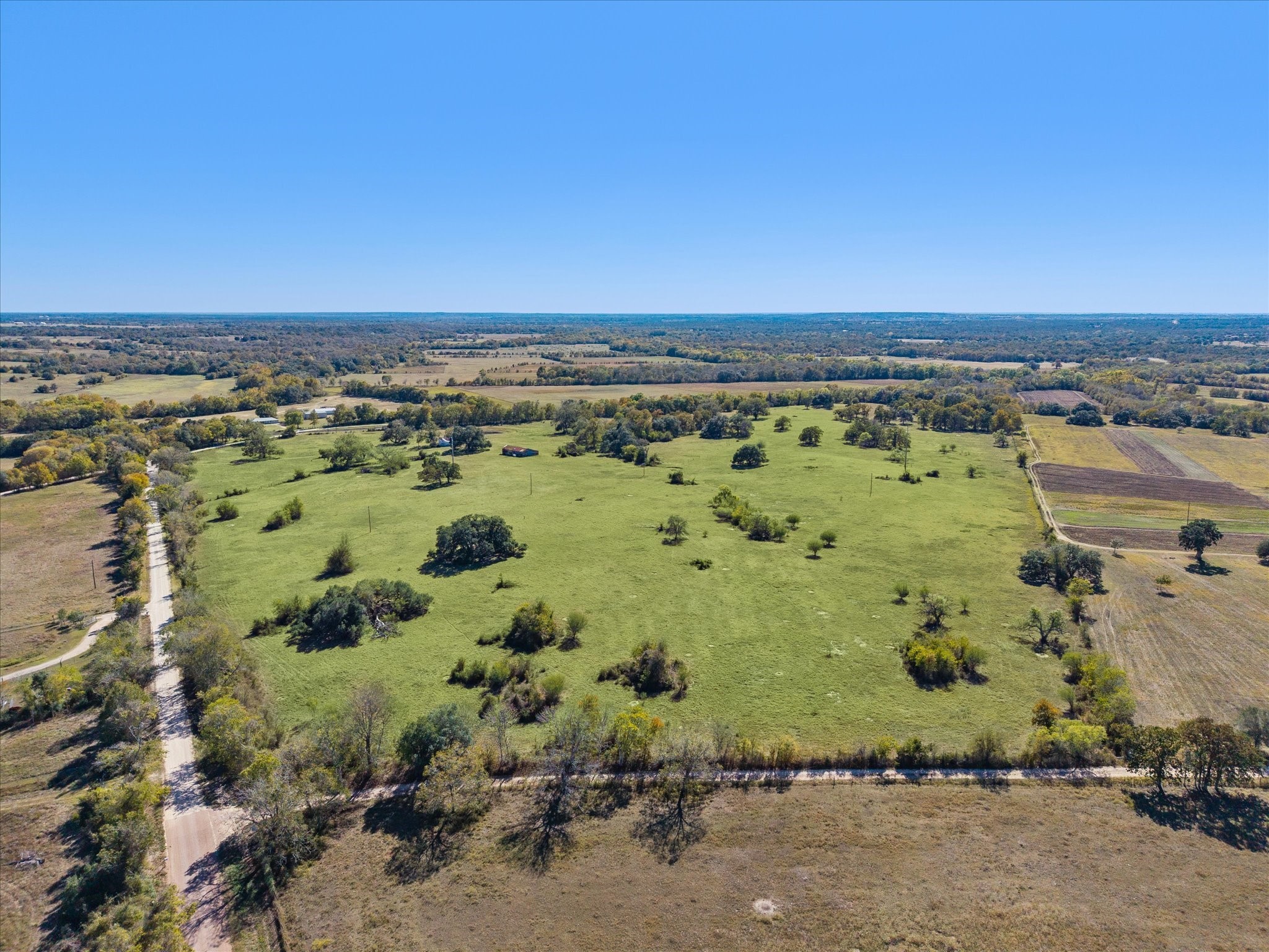 6230 Kovar Road Fayetteville, TX 78940 - Photo 10 of 10 an aerial view of a house with a yard