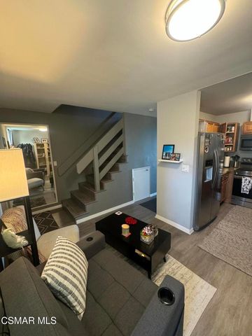 a view of car parked in garage