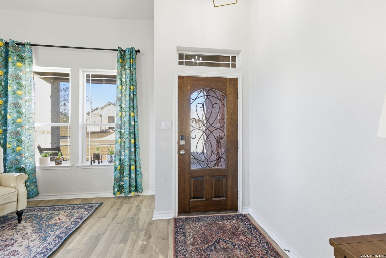 3410 Copper Acres Bulverde, TX 78163 - Photo 5 of 50 a view of front door with wooden floor