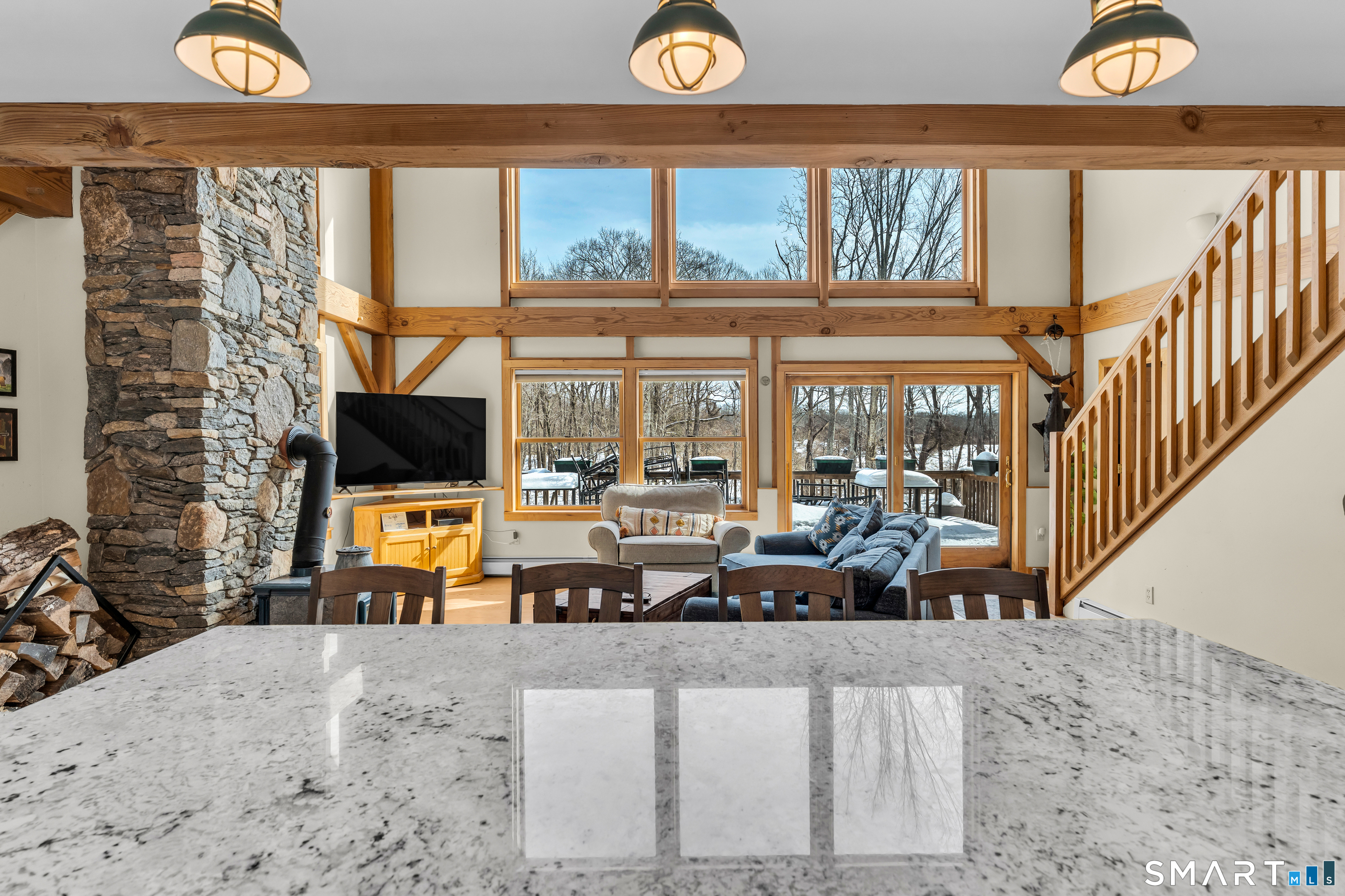 167 Round Hill Road Salem, CT 06420 - Photo 22 of 48 a view of a living room and a window