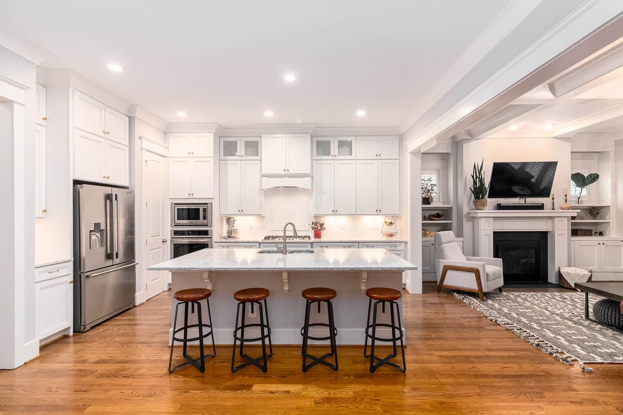 701 Virginia Avenue Raleigh, NC 27604 - Photo 16 of 16 Bright, open floor plan is ideal for entertaining. Kitchen