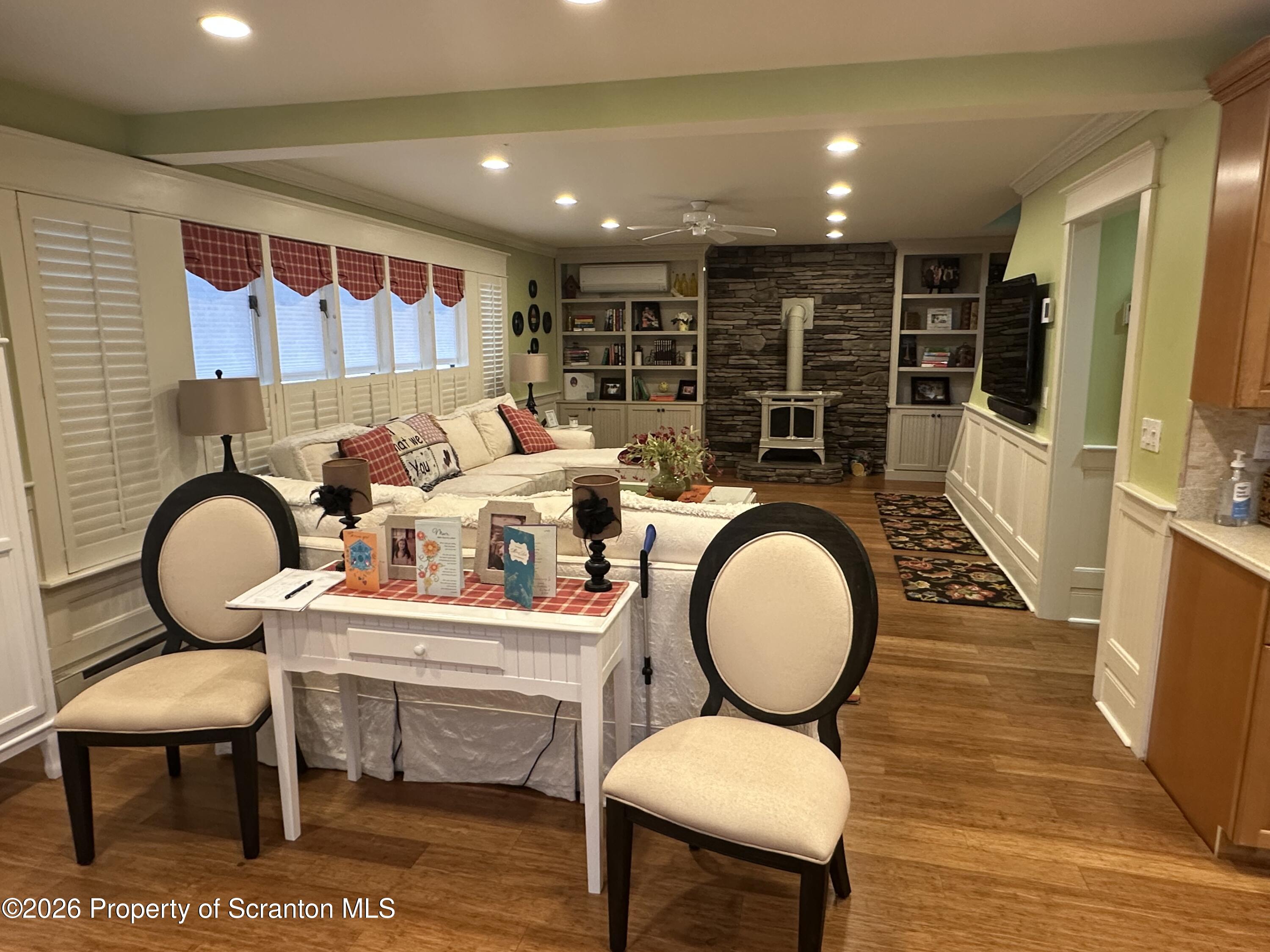 15 Fall Place Union Dale, PA 18470 - Photo 14 of 35 a very nice looking dining room with a large window and chairs
