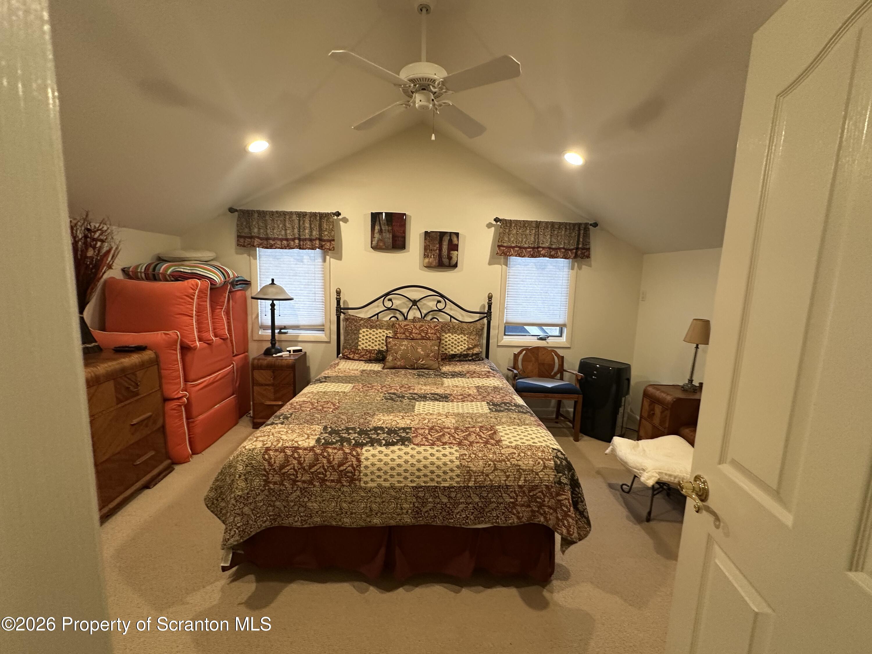 15 Fall Place Union Dale, PA 18470 - Photo 34 of 35 a bedroom with a bed and wooden floor