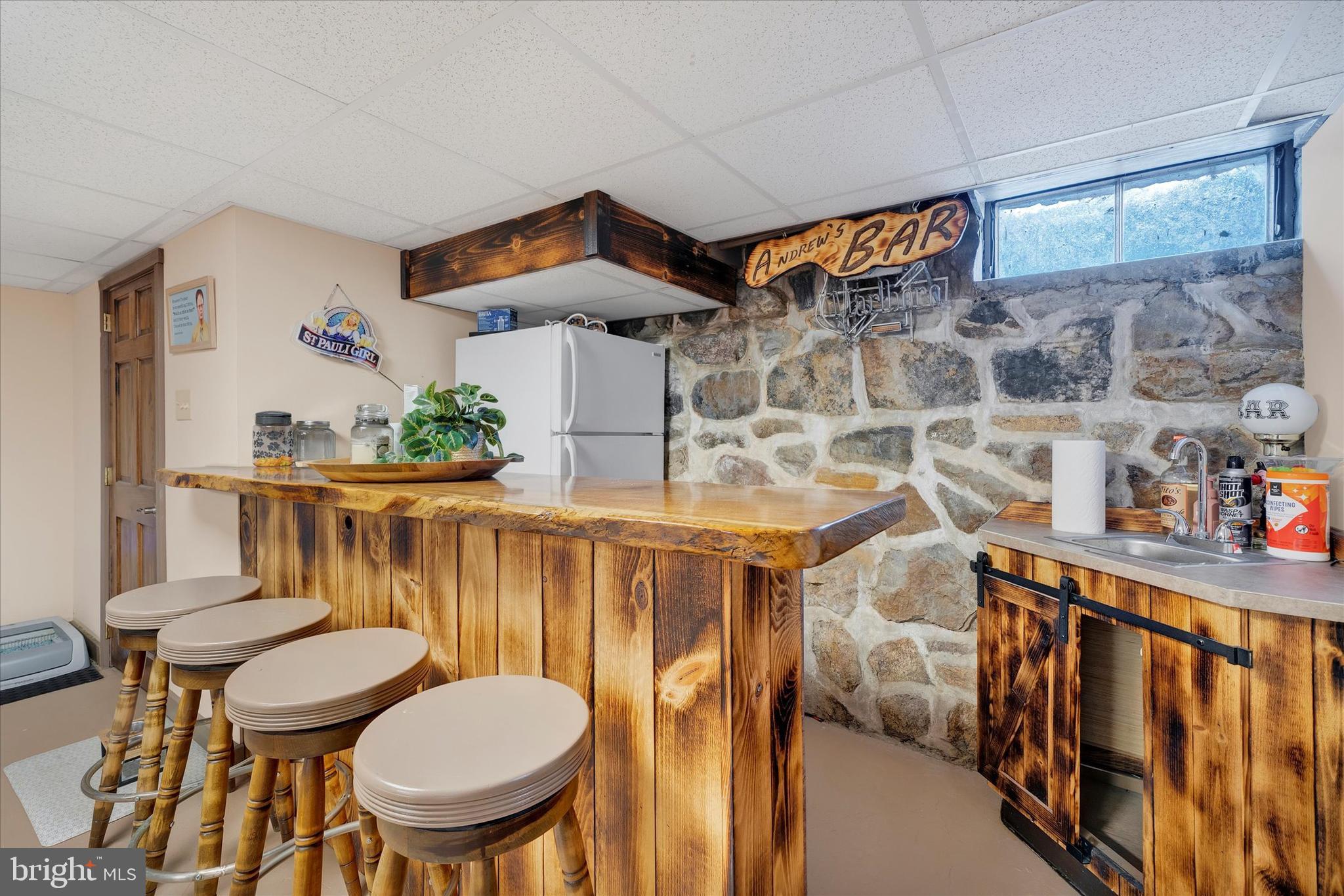 570 Oysterdale Road Oley, PA 19547 - Photo 17 of 26 a bathroom with a sink a toilet and a mirror