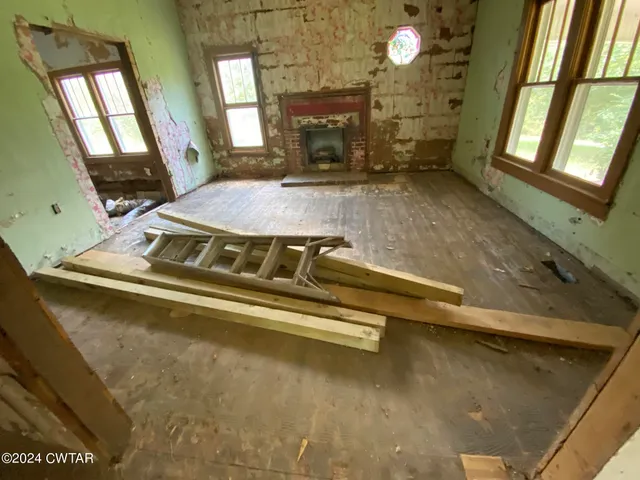 a view of swimming pool with window